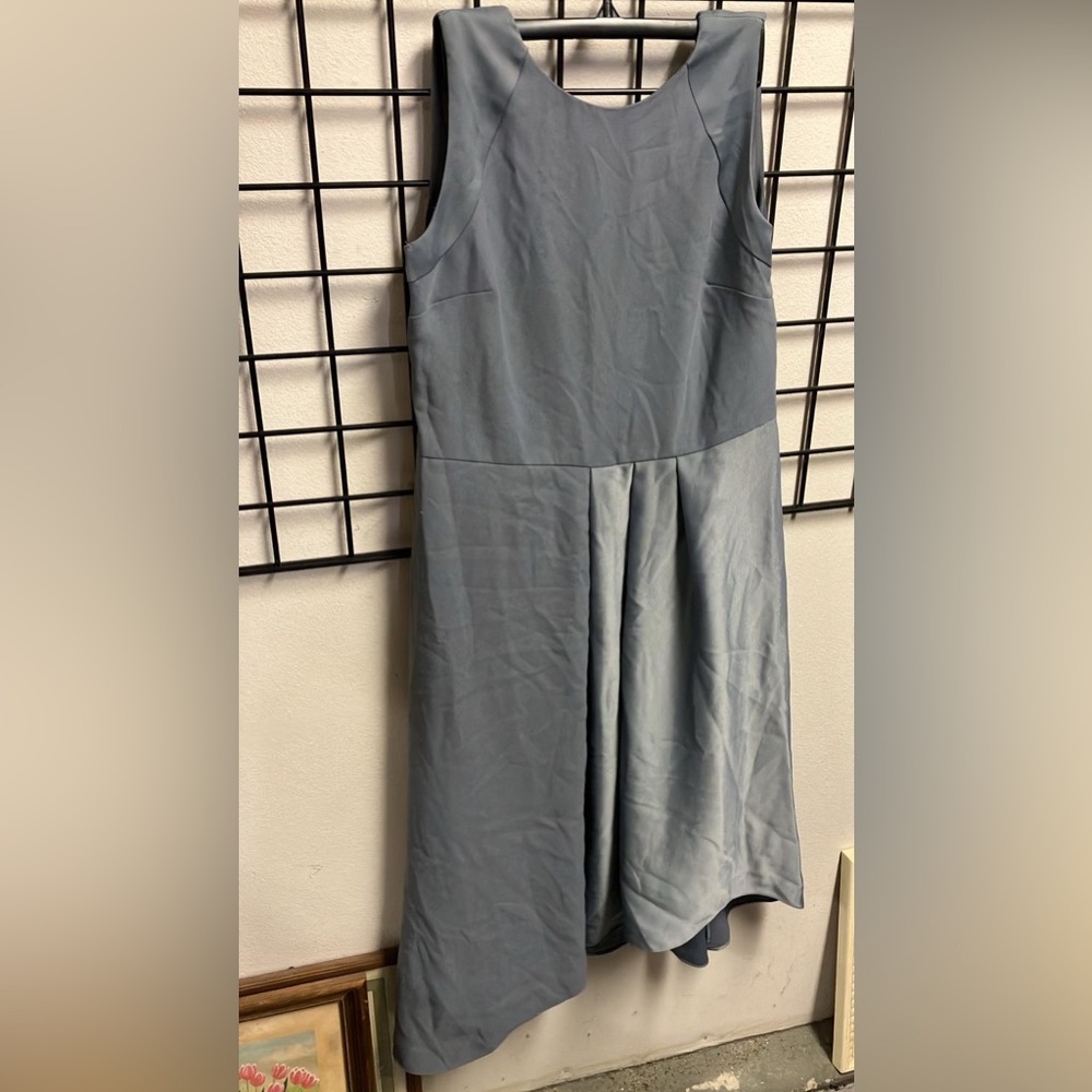 Banana Republic Gray Sleeveless Dress